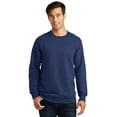 thumbnail image 1 of Port 1154061 Fan Favorite Fleece Crewneck Sweatshirt, Team Navy - Extra Small, 1 of 2