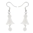thumbnail image 4 of Pendientes de Flores Salvador Pinza de Pelo Chino Antiguo, 4 of 9