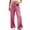 Wine, variant on Wlynlyn Pajamas Pants for Women Plaid Elastic Waist Casual Wide Leg Cotton Pjs Bottoms Trousers with Pockets