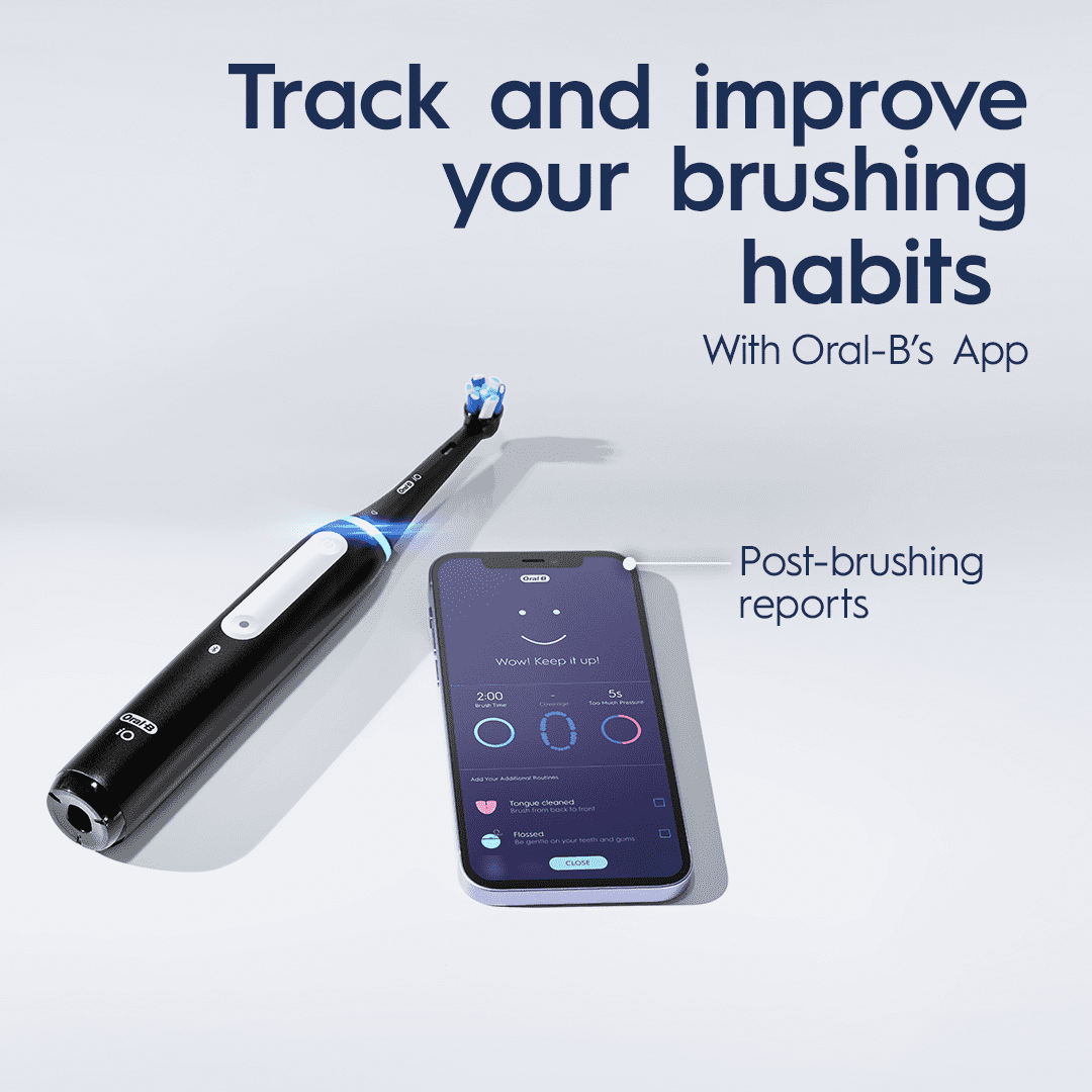 Free Shipping! Oral-B iO Series 4 Electric Toothbrush with 1 Brush