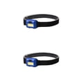 thumbnail image 3 of Soidarity Linterna frontal LED de 3 engranajes 150lm 3W Linterna frontal para exteriores IPX4 Linterna frontal impermeable con banda ajustable azul 2piezas Soidarity CBP156824, 3 of 6