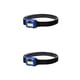 thumbnail image 2 of Eigraketly Linterna frontal portátil para exteriores, 3W, 150lm, linterna frontal LED para acampar al aire libre, senderismo, linterna frontal impermeable azul 2piezas Eigraketly CBP156824, 2 of 6