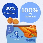 Gerber 2nd Foods Baby Food, Fruit & Veggies Puree Classics, Variety Pack, 4 oz Tub (16 Pack)