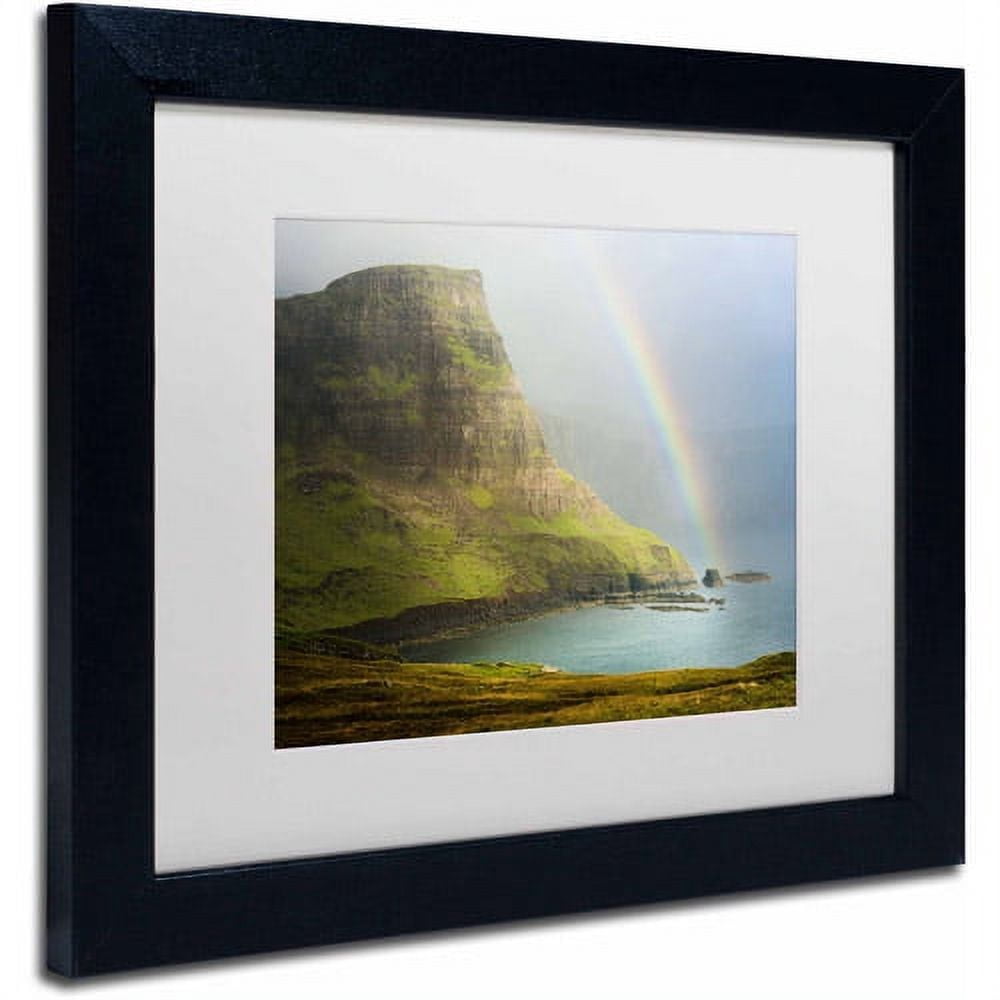 Trademark Fine Art "Visions" Canvas Art by Philippe Sainte-Laudy, White Matte, Black Frame