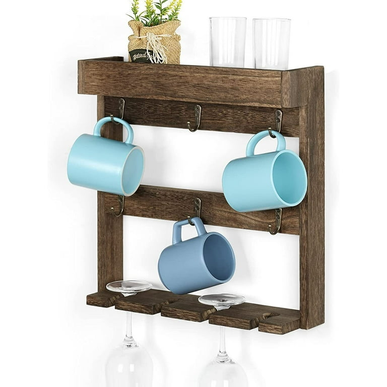 Coffee mug wine glass holder hotsell