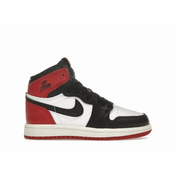 Jordan Kid's 1 Retro High OG Black Toe Reimagined Basketball Shoes, from StockX