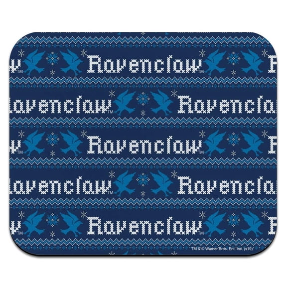 Harry Potter Ravenclaw Sweater with Words Pattern Low Profile Thin Mouse Pad Mousepad