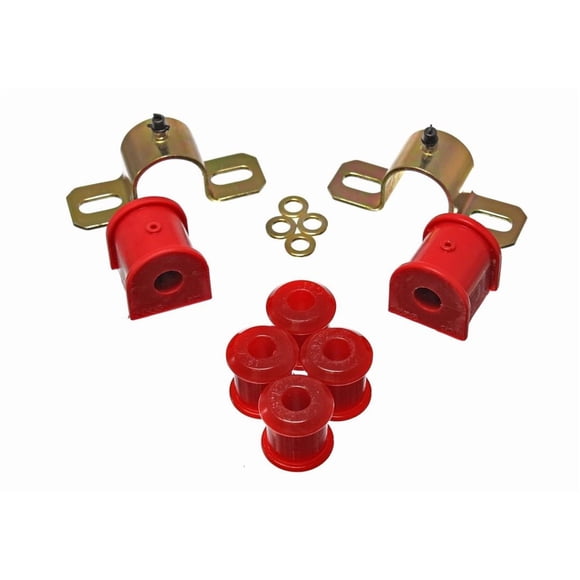 Energy Suspension 2.5111R Sway Bar Bushing Set Fits Wrangler (Tj) Wrangler (Yj)