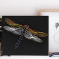 thumbnail image 4 of Pins with Tool Dragonfly Pattern DIY Winding Painting 30x30cm, 4 of 8