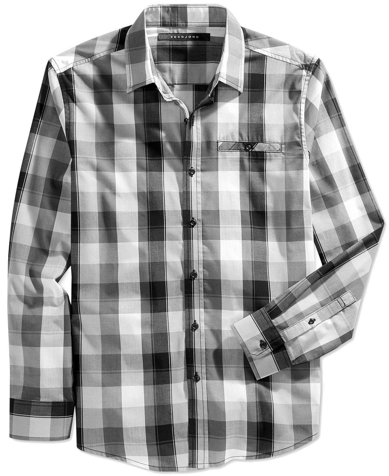 sean john men's button down shirts