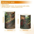 thumbnail image 3 of BZSMCE Flameless Candles LED Lights Stone Steps with Red Roses Creativity Battery Candles, 3 of 7