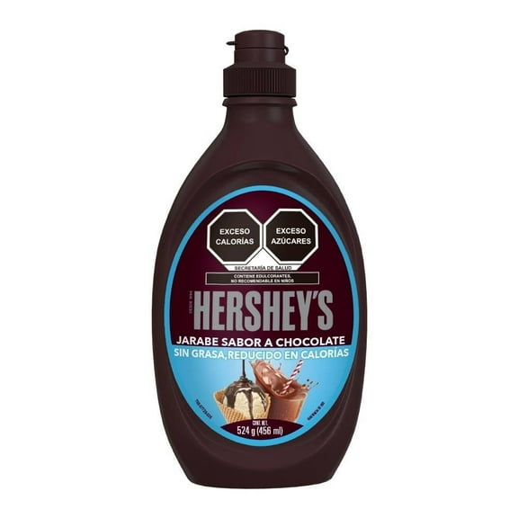 Jarabe Hershey's Sin grasa sabor chocolate 524 g