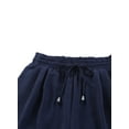 thumbnail image 7 of Asyoly Womens Linen Pants Loose Fit Drawstring Trousers Soft Casual  Elastic High Waisted Joggers Pants with Pockets, 7 of 7