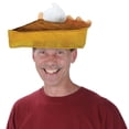 thumbnail image 2 of Beistle Pack of 6 Beige Pumpkin Pie with Whip Cream Topping Hat Party Decoration - One Size, 2 of 2