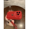 thumbnail image 3 of Funda para teléfono móvil Piel de cordero Camelia Adecuada para teléfono móvil Apple Funda protectora contra el viento pequeña y fragante con todo incluido Cuero Cinturón sensorial de alta gama, 3 of 3