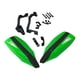 thumbnail image 3 of Paramanos de motocicleta, protectores de freno, resistentes al viento, ligeros, de alta resistencia. Verde, 3 of 8