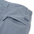 thumbnail image 4 of Fish Hippie Men's Waterside Tech Shorts (Chambray, 33), 4 of 4