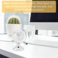 thumbnail image 3 of Magic Crystal Ball, Round Globe World Map Crystal Glass Ball Decoration Desktop Decoration Home Office Decor Gift, 3 of 3