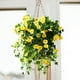 thumbnail image 3 of Plantas colgantes artificiales de imitación de flores para decoración exterior de primavera y verano, enredaderas largas de gloria de la mañana de seda sintética, resistentes a los rayos UV,, 3 of 5