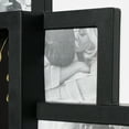 thumbnail image 3 of Crystal Art Gallery Beautiful Moments Black Wall Hanging Decorative Photo Collage Clock Picture Frame - 20" x 20", 3 of 6