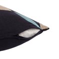 thumbnail image 6 of LR Home Denim Blue/Beige Contemporary Geometric Hand-Woven Throw Pillow Cover, 6 of 7