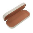 thumbnail image 3 of Unique Bargains 1 Pc Eyeglasses Case Arc Portable Eyeglasses Storage 6.5"x2.56"x1.46" Beige Gray, 3 of 5
