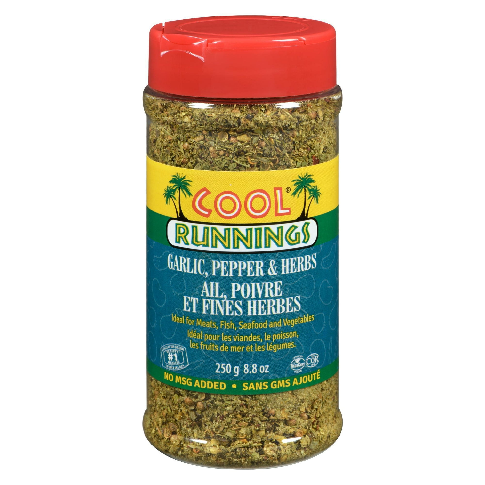Cool Runnings Garlic, Pepper & Herbs Seasoning 250g, 250 grams
