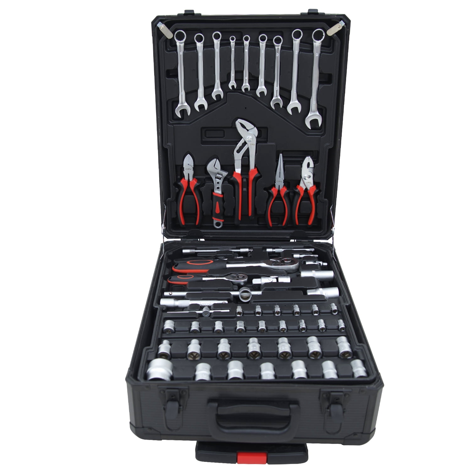 Hantinstom 900PCS Complete Home Tool Set Versatile Rolling Tool Kit for Professional Repair and Maintenance - Heavy and Duty Portable Tool Box with Wheels