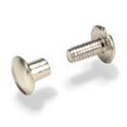 thumbnail image 1 of Chicago Screw Posts 3/8" Heavy Duty Nickel Plated Leathercraft Hardware Fastener - 100 Pack, 1 of 1