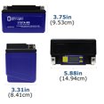 thumbnail image 2 of YTX7A-BS Lithium Battery Replaces Motorcycle / Power Sport, 2 of 6