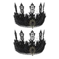 thumbnail image 1 of 2 Pcs Coiffe Gothique Halloween Accessoires Cheveux pour Femmes, 1 of 9