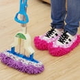 thumbnail image 4 of Zapatillas para limpiar el polvo del suelo, trapear zapatos, limpiar el suelo del baño, limpiar el suelo con microfibras, accesorio de limpieza de zapatos, 4 of 5
