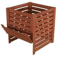 thumbnail image 5 of Leisure Season 8.5 Gal. Wood Compost Bin - Medium Brown, 5 of 5