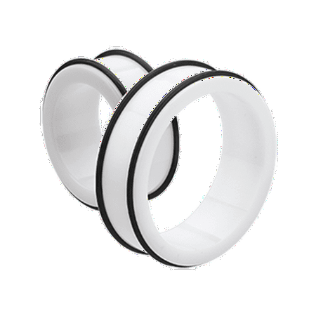 

Supersize Basic Acrylic No Flare Ear Gauge Tunnel Plug
