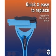 BakBlade 2.0 & 2.0 Elite Back Shaver Refill Cartridges for Men, 12 Dryglide Waterproof Blades