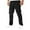 42#Black, variant on Ftwytp Joggers Trousers for Men Cargo Pants Work Wear Trouser Loose Sports Sweatpants Casual Multi Pockets Jogging Tracksuit Bottoms Drawstring Outdoor Pant