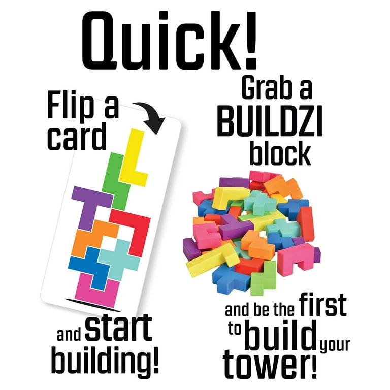 BUILDZI by TENZI - The Fast Stacking Building Block Game for The Whole  Family – Kitty Hawk Kites Online Store