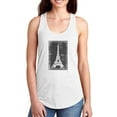 thumbnail image 1 of Eiffel Tower Chalk Art Racerback Tank Women -Ethan Harper Designs, Female XX-Large, 1 of 4
