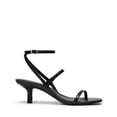 thumbnail image 2 of DREAM PAIRS Kitten Heels for Women, Strappy Square Open Toe Ankle Buckle Heeled Sandals Wedding Party Dress Shoes, 2 of 7