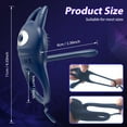 thumbnail image 4 of Xbonp Vibrating Penis Ring, 3 in 1 Silicone Rings with 10 Vibration Modes Couple Vibrator, 4 of 6