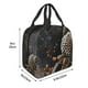 thumbnail image 3 of Easygdp Leopard On Tree Branch Bolsa Térmica Premium - Tela Oxford Impermeable, Gran Capacidad, Bolsillo Frontal, Unisex para Trabajo, Escuela, Actividades al Aire Libre y Picnics, 3 of 8
