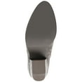 thumbnail image 6 of Journee Womens Issla Pull On Stacked Heel Booties, Widths Available, 6 of 10