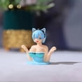 thumbnail image 1 of Anime Figure Chest Shaking Ornament Statue Model Collection Toy Desktop Car Ornament Home Office Decoration Gifts for Anime Fans, 1 of 3