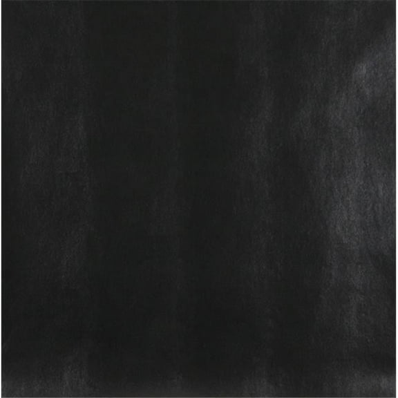 Designer Fabrics G523 54 in. Wide Black- Upholstery Grade Recycled Leather
