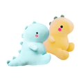 thumbnail image 1 of 2 piezas de juguetes de peluche de dinosaurio suave de dibujos animados lindos regalos de decoración de la habitación de los niños, 1 of 9