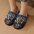 thumbnail image 7 of Kids Slippers WWE House Slippers Warm Soft Plush Slipper Anti-Slip Winter Fluffy House Shoes for Boys Girls, 7 of 7