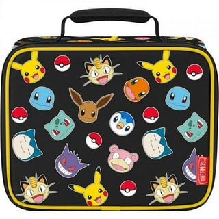 Nintendo Pokemon Characters 9.5 Red Insulated Lunch Bag Lunchbox-Brand New!