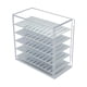 thumbnail image 3 of Caja de almacenamiento de pestañas postizas acrílicas de 5 capas con cubierta a prueba de polvo Blanco, 3 of 9