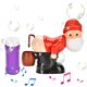 thumbnail image 3 of Soplador Burbujas Pedo Papá Noel Navideño Fabricante Regalo para Y Niñas, 3 of 9