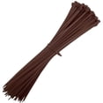 thumbnail image 2 of Bridas de Nailon ZinchoColorsBrown 100Pzas 20cm 2.5mm Marrón Nailon. VentDepot MXZCB-001, 2 of 2